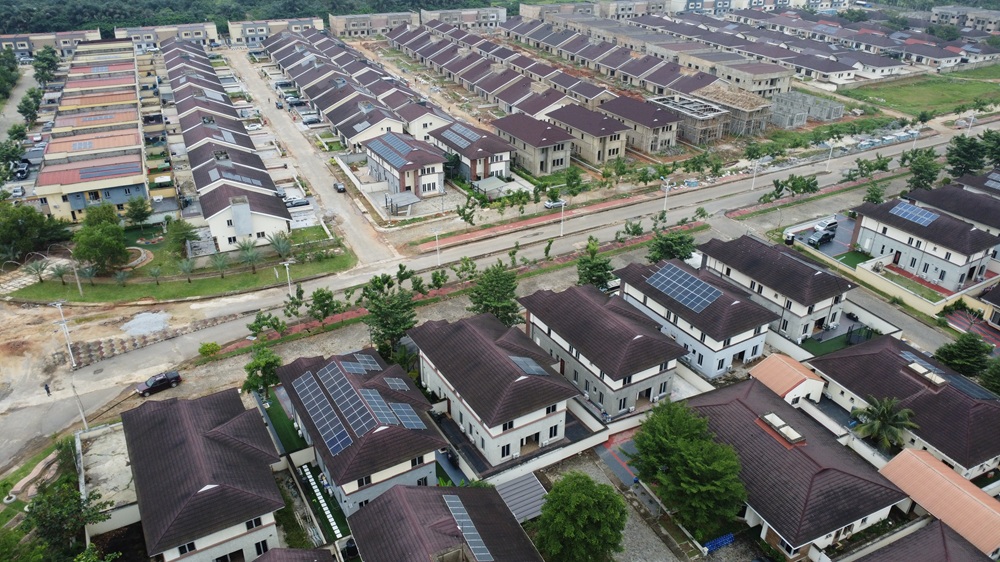 Livingold Estate Aerial Panorama