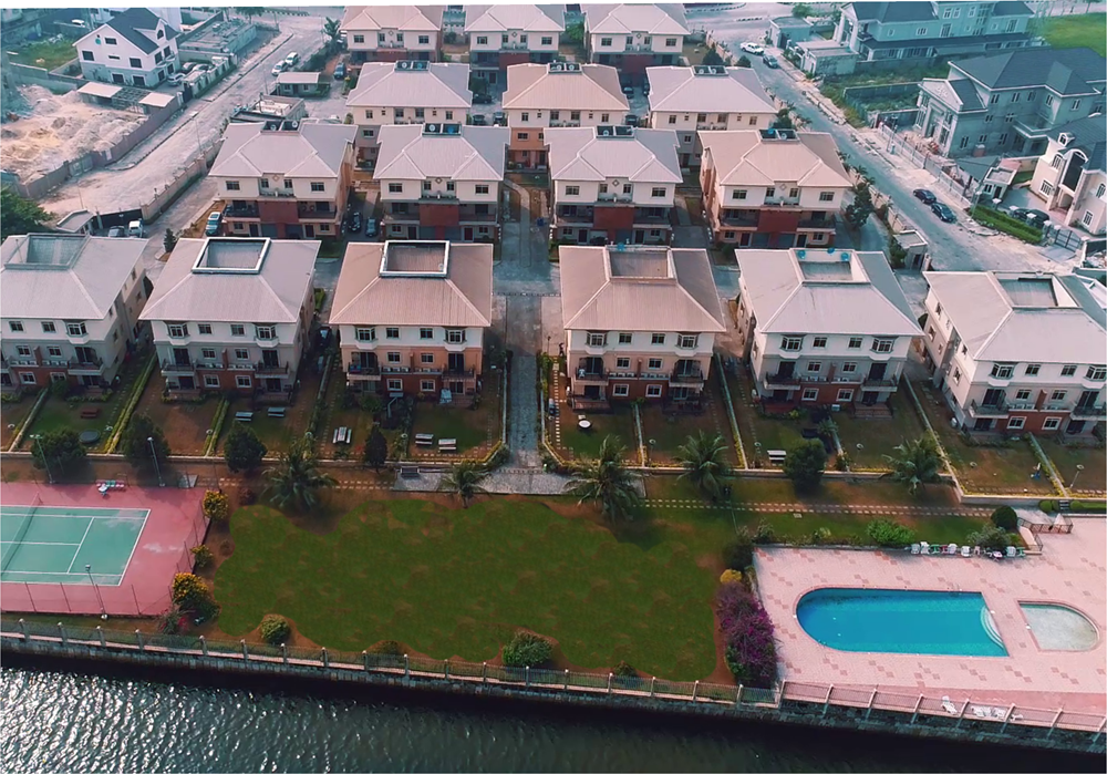 Banana Island Waterfront Landmark
